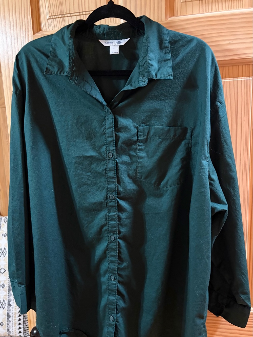 ON Forest Green Lightweight Women’s Shirt Fall, Farmer’s Market, Casual